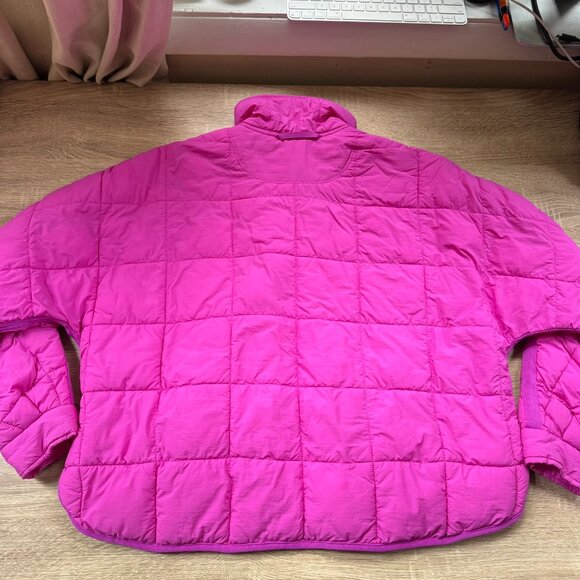 Free People Pippa Packable Puffer Jacket Hot Pink XS - Picture 4 of 14